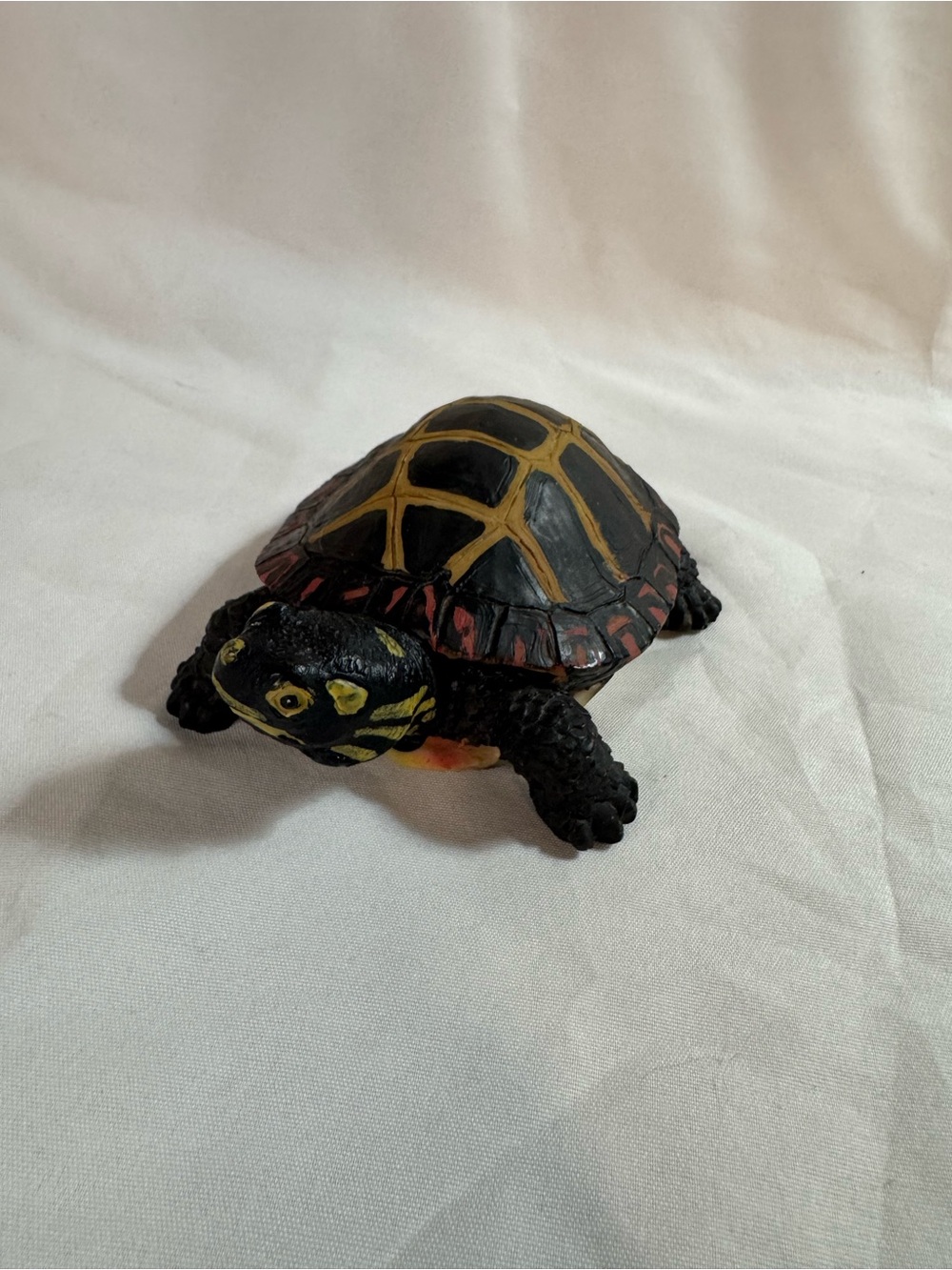 Vintage Eastern Pacific Turtle Figurine Hand Painted Tortoise Reptile Figure